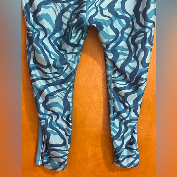 Under Armour EUC Compression Heat Gear Teal and Blue Leggings. Women’s size XL - Picture 9 of 13